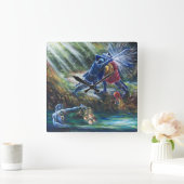 FORGOTTEN ROOS vecht tegen nachten, geld en duivel Vierkante Klok (Huis)