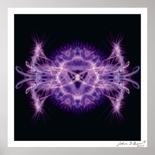 Forhead Chakra Poster (Voorkant)