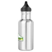 Forillon Nationaal Park Groene Strepen Waterfles (Rechts)