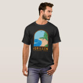 Forillon National Park Canada  kunst T-shirt (Voorkant volledig)