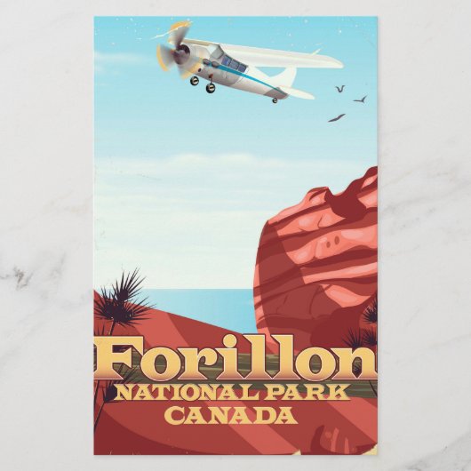 Forillon National Park, Canada reisposter Briefpapier (Voorkant)