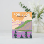 Forillon National Park Canada Travel Art Briefkaart (Staand voorkant)