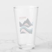 Forillon National Park Gekleurde heuvels Glas (Achterkant)