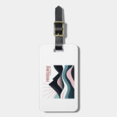 Forillon National Park Kleurrijke Heuvels Bagagelabel (Voorkant verticaal)