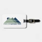 Forillon National Park Mountain Sun Bagagelabel (Voorkant horizontaal)