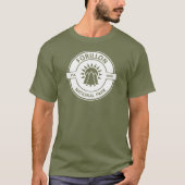Forillon National Park Sun Trees T-shirt (Voorkant)