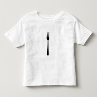 Fork Cutlery Silhouette Simple Art Foodie Love Eat Kinder Shirts