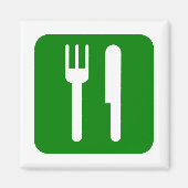 Fork en Knife Magnet (Voorkant)