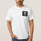 Fork en Knife T-shirt (Voorkant)