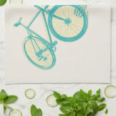 Fork in de weg Grappige fiets Theedoek (Gevouwen)