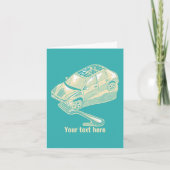 Fork in het verkeersongeval kaart (Voorkant)