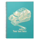 Fork in het verkeersongeval notitieboek (Voorkant)