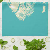 Fork in het verkeersongeval theedoek (Gevouwen)