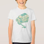 Fork in het verkeersongeval Tri-Blend shirt (Voorkant)