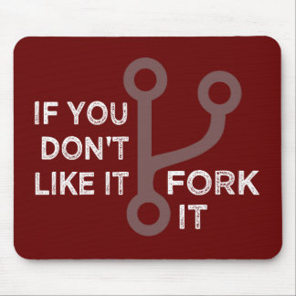 Fork it Mousepad Muismat