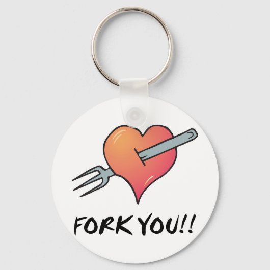 fork je sleutelhanger (Voorkant)