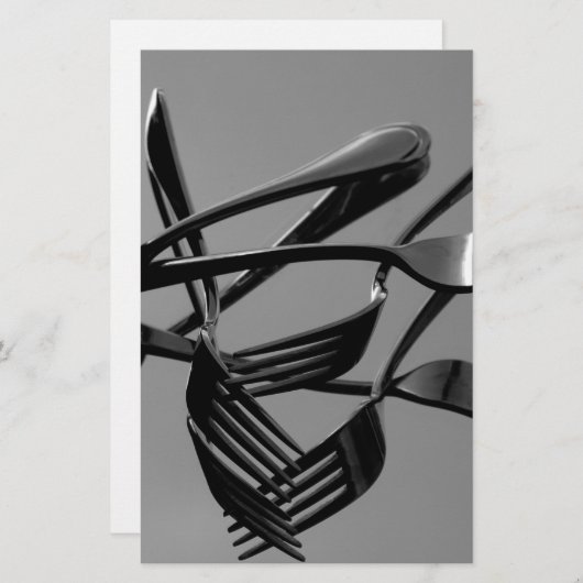 Fork Levitation Briefpapier (Voorkant / Achterkant)
