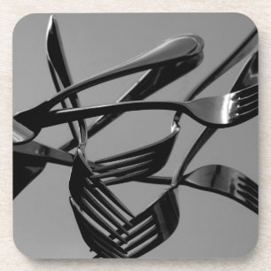 Fork Levitation Drankjes Onderzetter