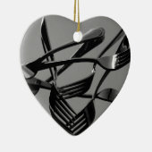 Fork Levitation Keramisch Ornament (Rechts)