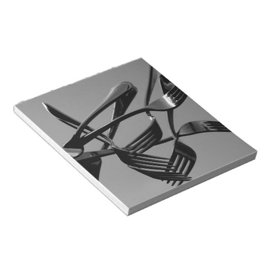 Fork Levitation Notitieblok (Schuin)