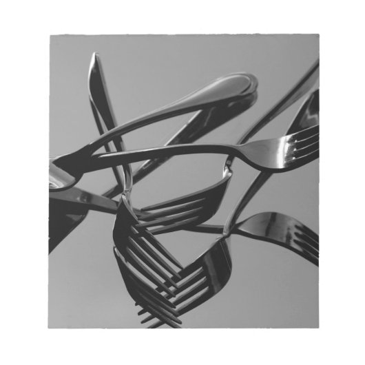 Fork Levitation Notitieblok (Voorkant)