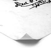 Fork Patent Print 1883 Poster (Hoek)