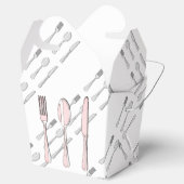 Fork, Spoon en Knife Bedankdoosjes (Geopend)