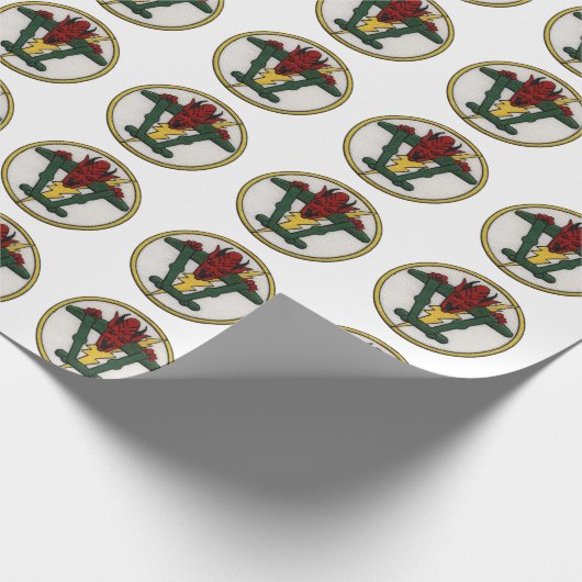 Fork Tailed Devil P-38 Lightning Cadeaupapier (Hoek)