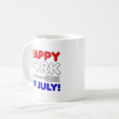 Fork van juli Funny Mug Koffiemok (Voorkant links)
