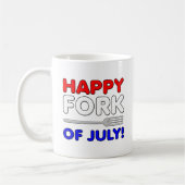Fork van juli Funny Mug Koffiemok (Links)