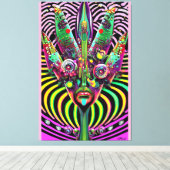 Forked Canvas Afdruk (Insitu (Houten vloer))