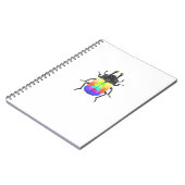 Forked Fungus Beetle Notitieboek (Linkerzijde)