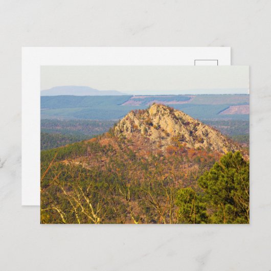 Forked Mountain , Arkansas Briefkaart (Voorkant / Achterkant)
