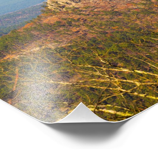 Forked Mountain , Arkansas Foto Afdruk (Hoek)