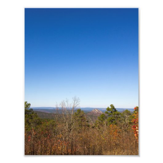 Forked Mountain , Arkansas Foto Afdruk (Voorkant)
