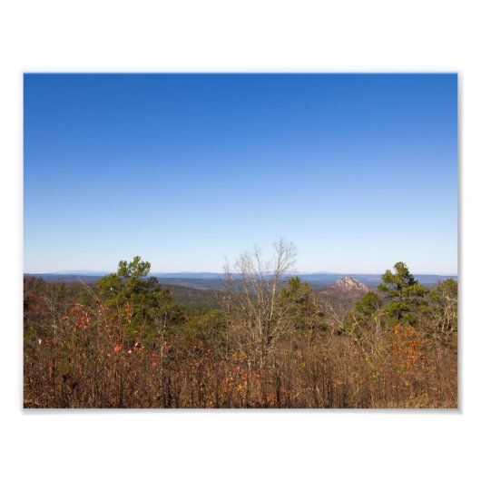 Forked Mountain , Arkansas Foto Afdruk (Voorkant)