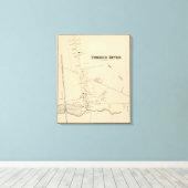 Forked River, New Jersey Canvas Afdruk (Insitu (Houten vloer))