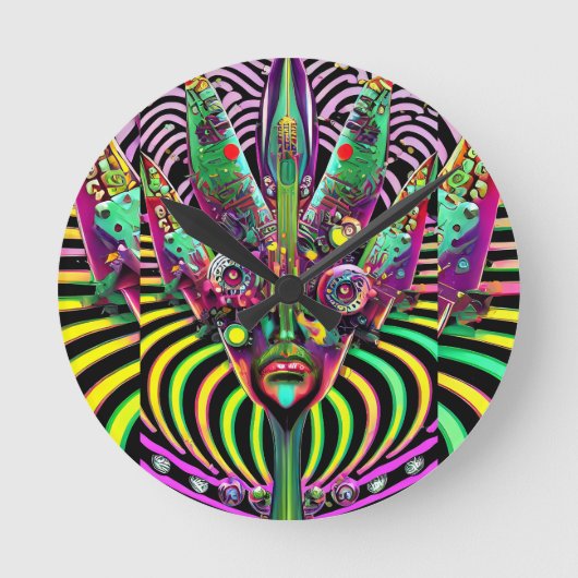 Forked Ronde Klok (Voorkant)