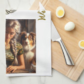 ForkinWild keukenhanddoek (Quarter Fold)