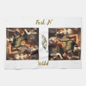 ForkinWild keukenhanddoek (Horizontaal)