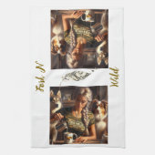 ForkinWild keukenhanddoek (Verticaal)