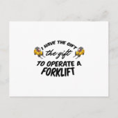 Forklift Cadeft Feestdagenkaart (Voorkant)