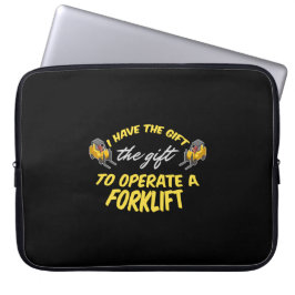 Forklift Cadeft Laptop Sleeve