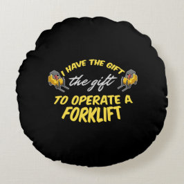 Forklift Cadeft Rond Kussen