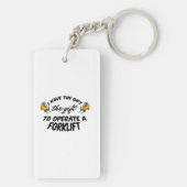 Forklift Cadeft Sleutelhanger (achterkant)