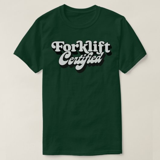 Forklift Certified T-shirt (Design voorkant)