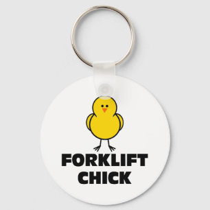 Forklift Chick Sleutelhanger