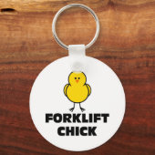 Forklift Chick Sleutelhanger (Voorkant)