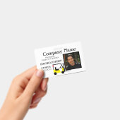 Forklift Company Employee 2 Badge (Handheld)