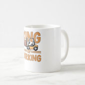 Forklift Driver Forklift Driver Forklift Gezegde Koffiemok (Voorkant rechts)